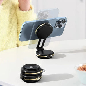 Planet Gates 360° Adjustable Magnetic Car Phone Holder Stand Dual-Sided Vacuum Adsorption Ultra Stable Suction Cup Bracket for iPhone Xiaomi