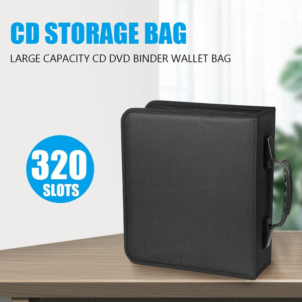 Planet Gates 360 Capacity / CHINA Large Capacity Zipper CD DVD Wallet Holder Bag Album Disc Organizer Storage Case Oxford Cloth CD Bag