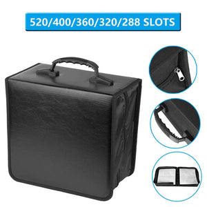Planet Gates 360 Capacity / CHINA Large Capacity Zipper CD DVD Wallet Holder Bag Album Disc Organizer Storage Case Oxford Cloth CD Bag