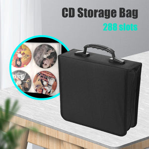 Planet Gates 360 Capacity / CHINA Large Capacity Zipper CD DVD Wallet Holder Bag Album Disc Organizer Storage Case Oxford Cloth CD Bag