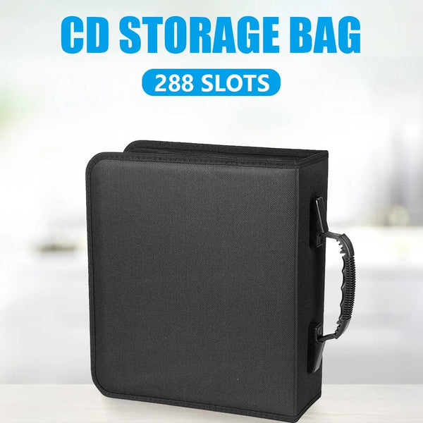 Planet Gates 360 Capacity / CHINA Large Capacity Zipper CD DVD Wallet Holder Bag Album Disc Organizer Storage Case Oxford Cloth CD Bag