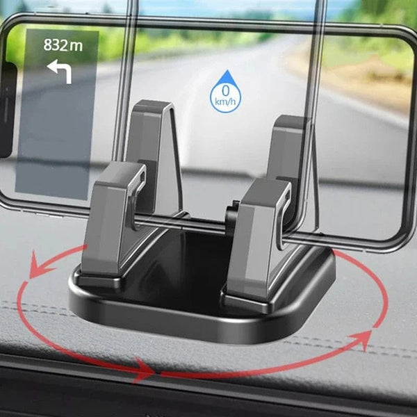 Planet Gates 360 Degree Rotate Car Phone Holder Dashboard Sticking Mount Simple Mobile Phone GPS Bracket Phone Support Car Accessories