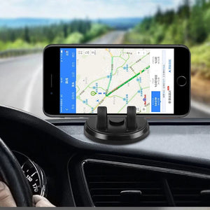 Planet Gates 360 Degree Rotate Car Phone Holder Dashboard Sticking Mount Simple Mobile Phone GPS Bracket Phone Support Car Accessories