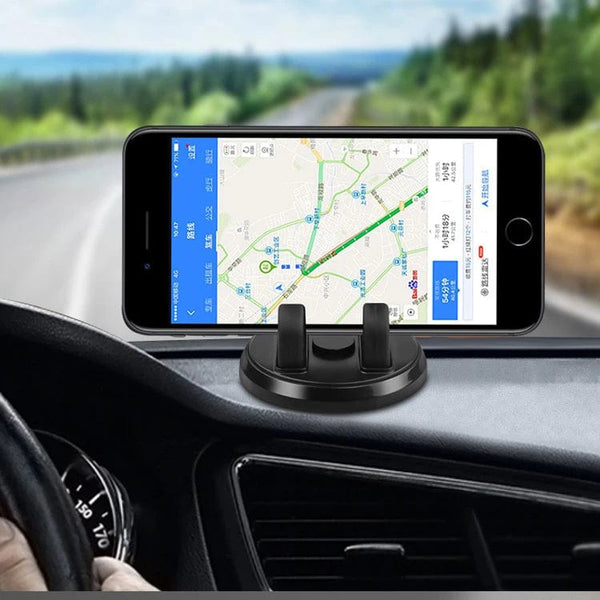 Planet Gates 360 Degree Rotate Car Phone Holder Dashboard Sticking Mount Simple Mobile Phone GPS Bracket Phone Support Car Accessories