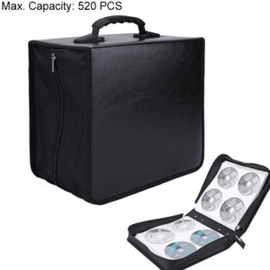 Planet Gates 360 Discs 240/320/360400/520 Discs Portable CD DVD Wallet Holder Bag Case Album Organizer Media Storage Box Zipper CD Sleeve Bag