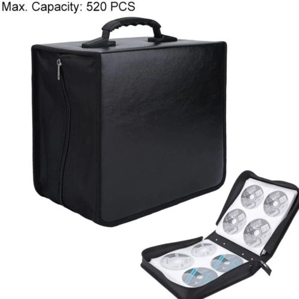 Planet Gates 360 Discs 240/320/360400/520 Discs Portable CD DVD Wallet Holder Bag Case Album Organizer Media Storage Box Zipper CD Sleeve Bag