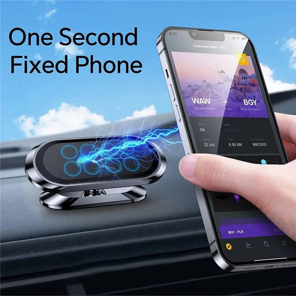 Planet Gates 360° Magnetic Car Phone Holder Stand Air Vent Magnet Car Mount GPS Smartphone Mobile Support in Car Dashboard for IPhone Samsung