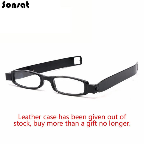 Planet Gates 360 Rotary Magnet Portable Folding Magnetic Therapy Activated Presbyopic Glasses HD Resin Men And Women Reading Plastic Eyewear