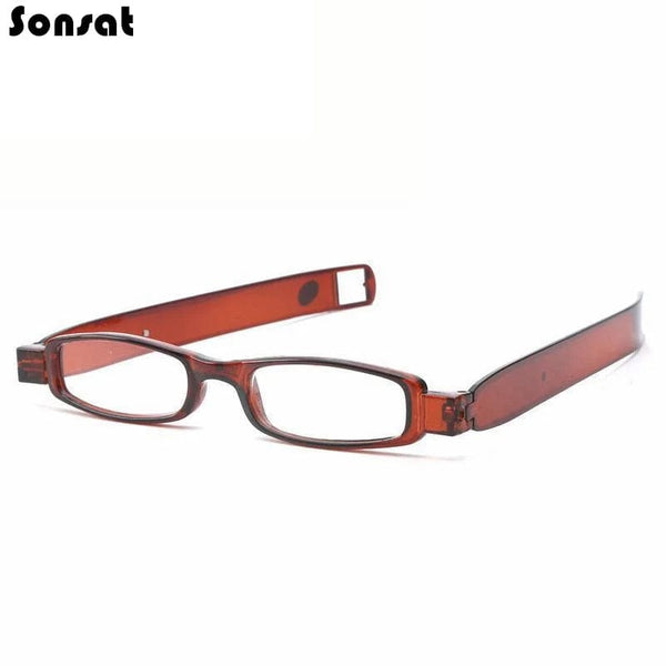 Planet Gates 360 Rotary Magnet Portable Folding Magnetic Therapy Activated Presbyopic Glasses HD Resin Men And Women Reading Plastic Eyewear