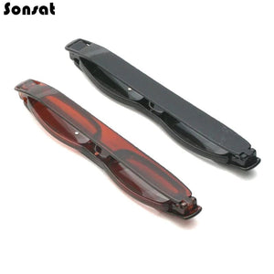 Planet Gates 360 Rotary Magnet Portable Folding Magnetic Therapy Activated Presbyopic Glasses HD Resin Men And Women Reading Plastic Eyewear