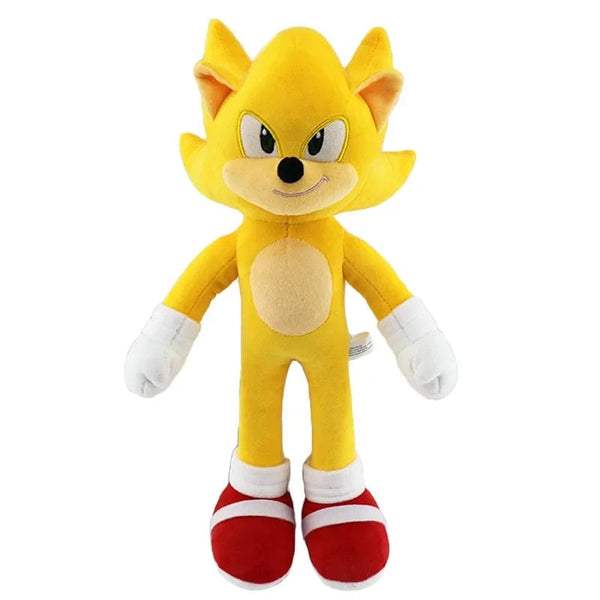 Planet Gates 36cm / C03 25-36cm Sonic The Hedgehog Soft Stuffed Plush Doll Cartoon Game Anime Knuckles Shadow Silver Tails Metalsonic Plushie Toys
