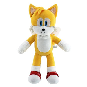 Planet Gates 36cm / D04 25-36cm Sonic The Hedgehog Soft Stuffed Plush Doll Cartoon Game Anime Knuckles Shadow Silver Tails Metalsonic Plushie Toys