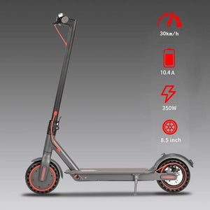 Planet Gates 36v 10.4ah / CHINA High-End Adult Electric Scooter 8.5in 36v350w Folding Electric Scooter Ultra-Light Smart Mobility Bike M365 White Grey