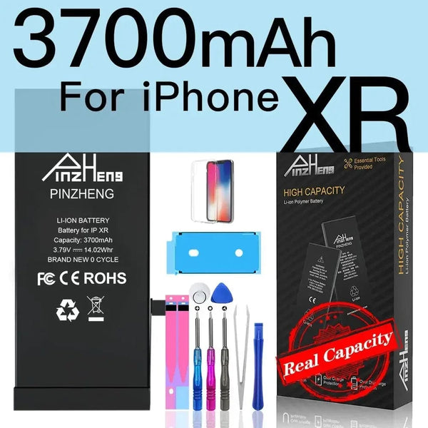 Planet Gates 3700mAh For iXR PINZHENG Battery For iPhone X XR XS 11 12 13 Mini Max Pro Promax Real High Capacity Replacement Bateria Warranty One Year