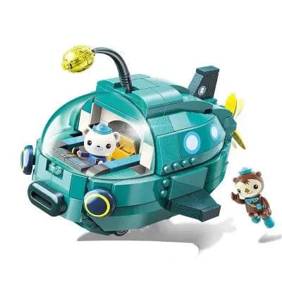 Planet Gates 3703 / no gift  box Anime octonauts Octopod GUP Building Blocks Action Figures Ocean creatures Toy Bricks Friend Interaction Kids Toys