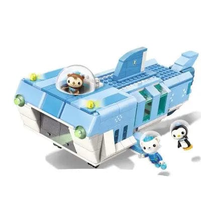 Planet Gates 3705 / no gift  box Anime octonauts Octopod GUP Building Blocks Action Figures Ocean creatures Toy Bricks Friend Interaction Kids Toys