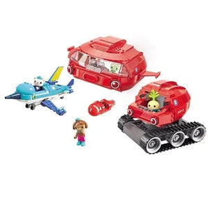 Planet Gates 3718 / no gift  box Anime octonauts Octopod GUP Building Blocks Action Figures Ocean creatures Toy Bricks Friend Interaction Kids Toys