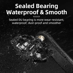 Planet Gates 37210108001 Nylon ROCKBROS Bicycle Lock Pedal 2 In 1 Anti-slip Lock Nylon Pedal MTB Bike Pedals Flat Cleat Platform Shimano SPD Bike Accessories