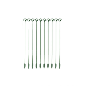 Planet Gates 37cm / 5PCS 5pcs, Potted Plant Support Rack/ Flower Vegetable Vine Climbing Bracket/ Balcony Creative Decorative Rack, Plant Fixed Rod Fixed Gardening Flower Plant Branch Dry Fixed Material Fiberglass Rod Rod Bonsai Support Rod Flower