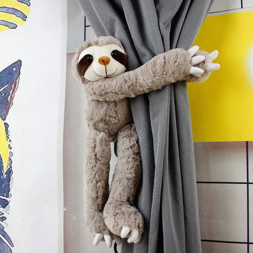 Planet Gates 38cm Cute Animal Sloth Plush Doll Toy Bradypod Plushie Soft Stuffed Doll For Christmas Gifts