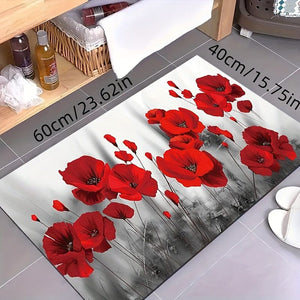 Planet Gates 39.98 X 59.99cm 1pc Rectangle Kitchen Rug - Non-Slip, Waterproof, And Dirt-Resistant Kitchen Floor Mat - Machine Washable Rugs Perfect For Living Room, Laundry, And Bathroom - Enhance Room Decor And Protect Floors Mats