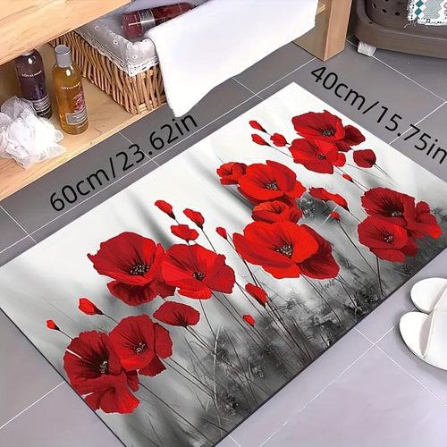 Planet Gates 39.98 X 59.99cm 1pc Rectangle Kitchen Rug - Non-Slip, Waterproof, And Dirt-Resistant Kitchen Floor Mat - Machine Washable Rugs Perfect For Living Room, Laundry, And Bathroom - Enhance Room Decor And Protect Floors Mats