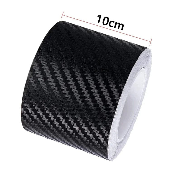 Planet Gates 3CM / 3M DIY Nano 3D Carbon Fiber Car Stickers Door Sill Protector Bumper Tape Car Protector Strip Waterproof Protection Film 1/3/5/7/10M
