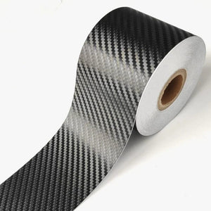 Planet Gates 3CM / 3M DIY Nano 3D Carbon Fiber Car Stickers Door Sill Protector Bumper Tape Car Protector Strip Waterproof Protection Film 1/3/5/7/10M