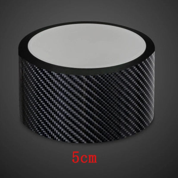 Planet Gates 3CM / 3M DIY Nano 3D Carbon Fiber Car Stickers Door Sill Protector Bumper Tape Car Protector Strip Waterproof Protection Film 1/3/5/7/10M