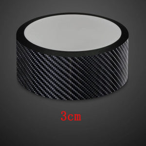 Planet Gates 3CM / 3M DIY Nano 3D Carbon Fiber Car Stickers Door Sill Protector Bumper Tape Car Protector Strip Waterproof Protection Film 1/3/5/7/10M