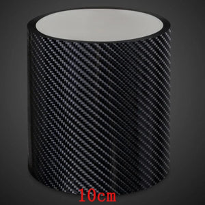 Planet Gates 3CM / 3M DIY Nano 3D Carbon Fiber Car Stickers Door Sill Protector Bumper Tape Car Protector Strip Waterproof Protection Film 1/3/5/7/10M