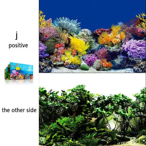 Planet Gates 3d Marine Background for Aquarium Decorations Stickers & Poster Goods Decoration Fish Tanks and Aquariums Accessories Aquascape