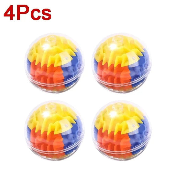 Planet Gates 3D Maze Magic Cube Six-sided Transparent Puzzle Speed Cube Rolling Ball Magic Cubes Maze Toys For Children Stress Reliever Toys