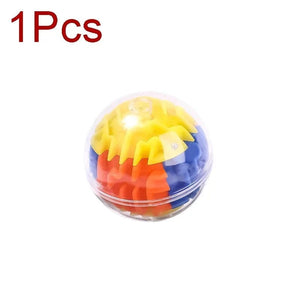 Planet Gates 3D Maze Magic Cube Six-sided Transparent Puzzle Speed Cube Rolling Ball Magic Cubes Maze Toys For Children Stress Reliever Toys