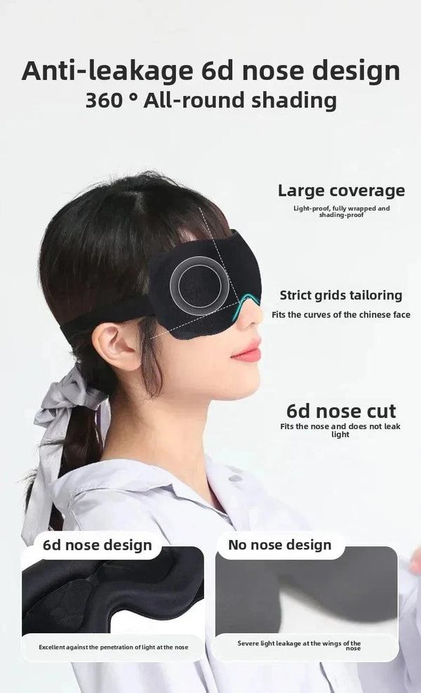 Planet Gates 3D Sleeping Mask Block Out Light Sleep Mask For Eyes Soft Sleeping Aid Eye Mask for Travel Eyeshade Night Breathable Slaapmasker
