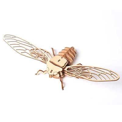 Planet Gates 3D Wooden Insect Puzzle Animal Skeleton Assembly Model Puzzle DIY Wooden Crafts 3D Puzzle STEM Toys Gifts for Kids Adults Teens