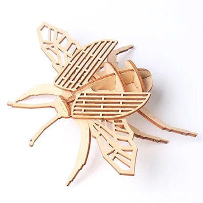 Planet Gates 3D Wooden Insect Puzzle Animal Skeleton Assembly Model Puzzle DIY Wooden Crafts 3D Puzzle STEM Toys Gifts for Kids Adults Teens