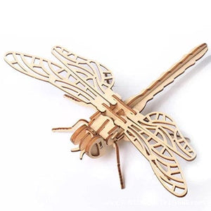 Planet Gates 3D Wooden Insect Puzzle Animal Skeleton Assembly Model Puzzle DIY Wooden Crafts 3D Puzzle STEM Toys Gifts for Kids Adults Teens
