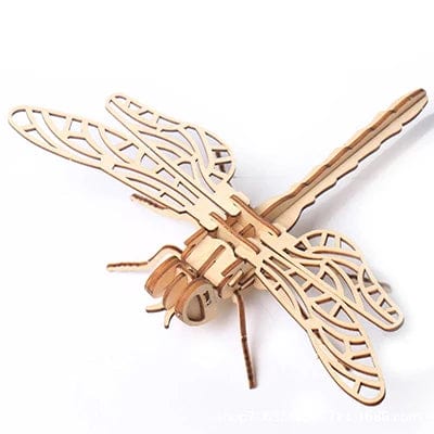 Planet Gates 3D Wooden Insect Puzzle Animal Skeleton Assembly Model Puzzle DIY Wooden Crafts 3D Puzzle STEM Toys Gifts for Kids Adults Teens