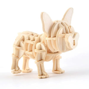 Planet Gates 3D Wooden Insect Puzzle Animal Skeleton Assembly Model Puzzle DIY Wooden Crafts 3D Puzzle STEM Toys Gifts for Kids Adults Teens