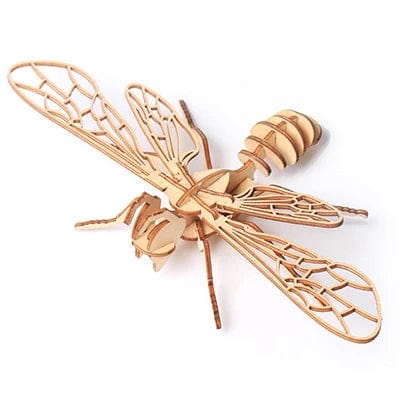 Planet Gates 3D Wooden Insect Puzzle Animal Skeleton Assembly Model Puzzle DIY Wooden Crafts 3D Puzzle STEM Toys Gifts for Kids Adults Teens