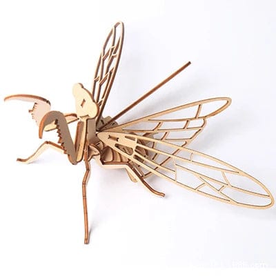 Planet Gates 3D Wooden Insect Puzzle Animal Skeleton Assembly Model Puzzle DIY Wooden Crafts 3D Puzzle STEM Toys Gifts for Kids Adults Teens