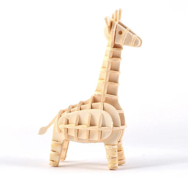 Planet Gates 3D Wooden Insect Puzzle Animal Skeleton Assembly Model Puzzle DIY Wooden Crafts 3D Puzzle STEM Toys Gifts for Kids Adults Teens
