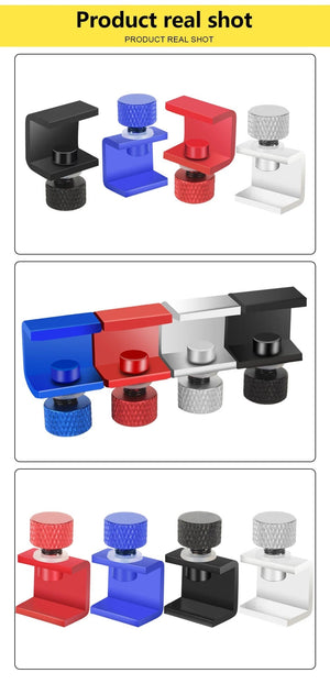 Planet Gates 3DSWAY 3D Printer Parts Platform Clamp Glass Aluminum Plate Ultimaker UM Hotbed Fixing Clip Build Heated Bed Retainer 4pcs 8pcs