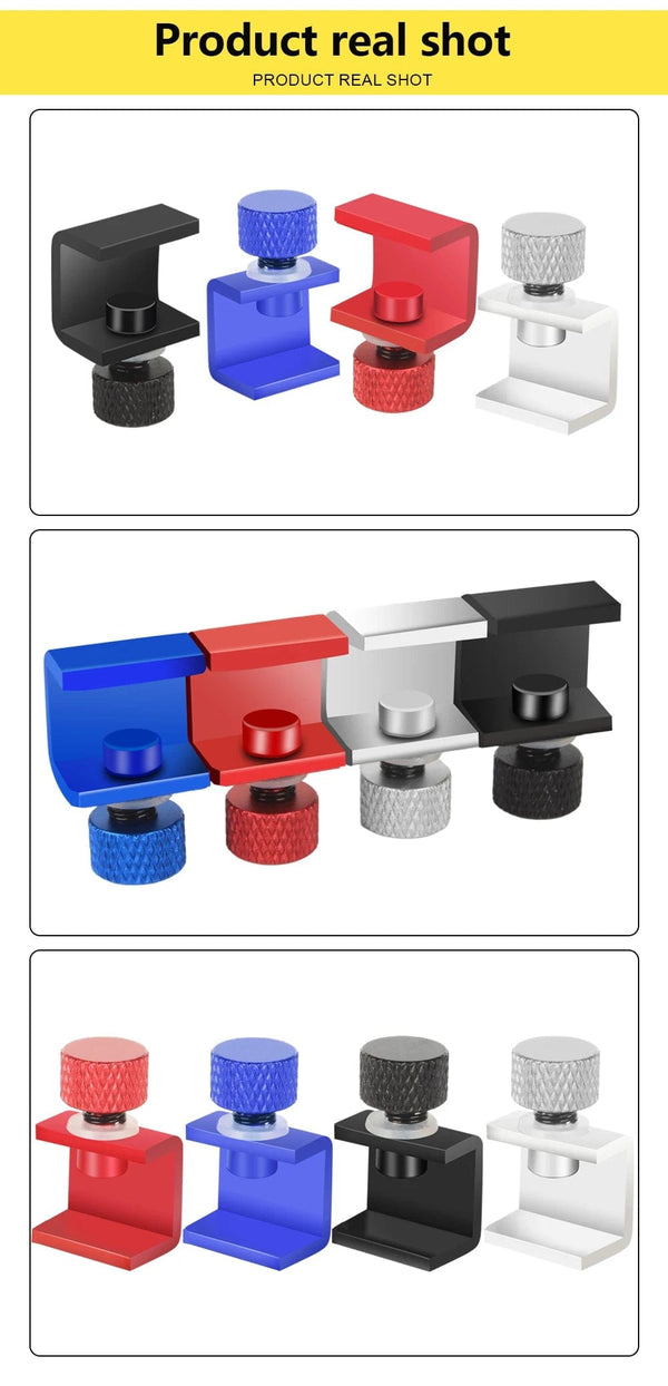 Planet Gates 3DSWAY 3D Printer Parts Platform Clamp Glass Aluminum Plate Ultimaker UM Hotbed Fixing Clip Build Heated Bed Retainer 4pcs 8pcs