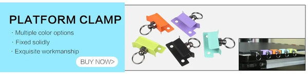 Planet Gates 3DSWAY 3D Printer Parts Platform Clamp Glass Aluminum Plate Ultimaker UM Hotbed Fixing Clip Build Heated Bed Retainer 4pcs 8pcs