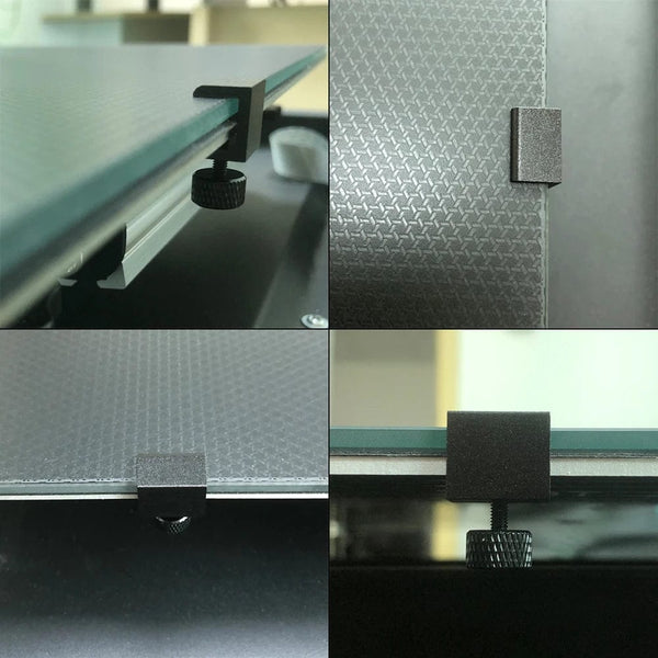 Planet Gates 3DSWAY 3D Printer Parts Platform Clamp Glass Aluminum Plate Ultimaker UM Hotbed Fixing Clip Build Heated Bed Retainer 4pcs 8pcs