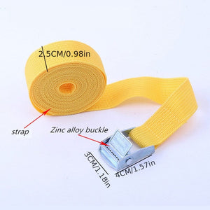 Planet Gates 3M/300.0cm Buckle Tie-Down Belt Cargo Straps For Car Truck Motorcycle Bike Tow Rope Strong Ratchet Binding Belt Auto Luggage Cargo Strap