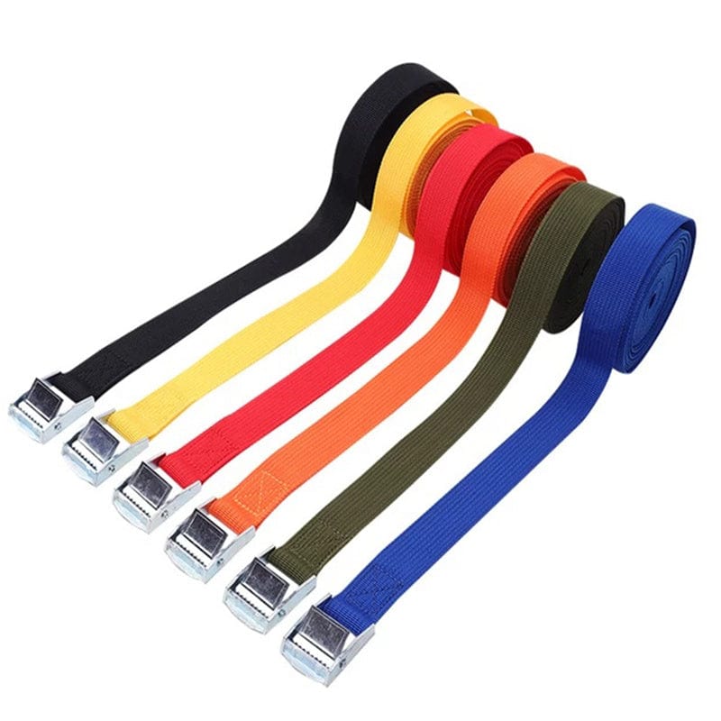 Planet Gates 3M/300.0cm Buckle Tie-Down Belt Cargo Straps For Car Truck Motorcycle Bike Tow Rope Strong Ratchet Binding Belt Auto Luggage Cargo Strap