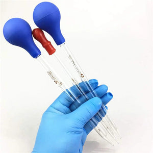 Planet Gates 3pcs 3 Pieces 10ml 5ml 2ml Glass Graduated Pipettes Transfer Dropper For Liquid Essential Oil Fluid And Liquid Pipettors